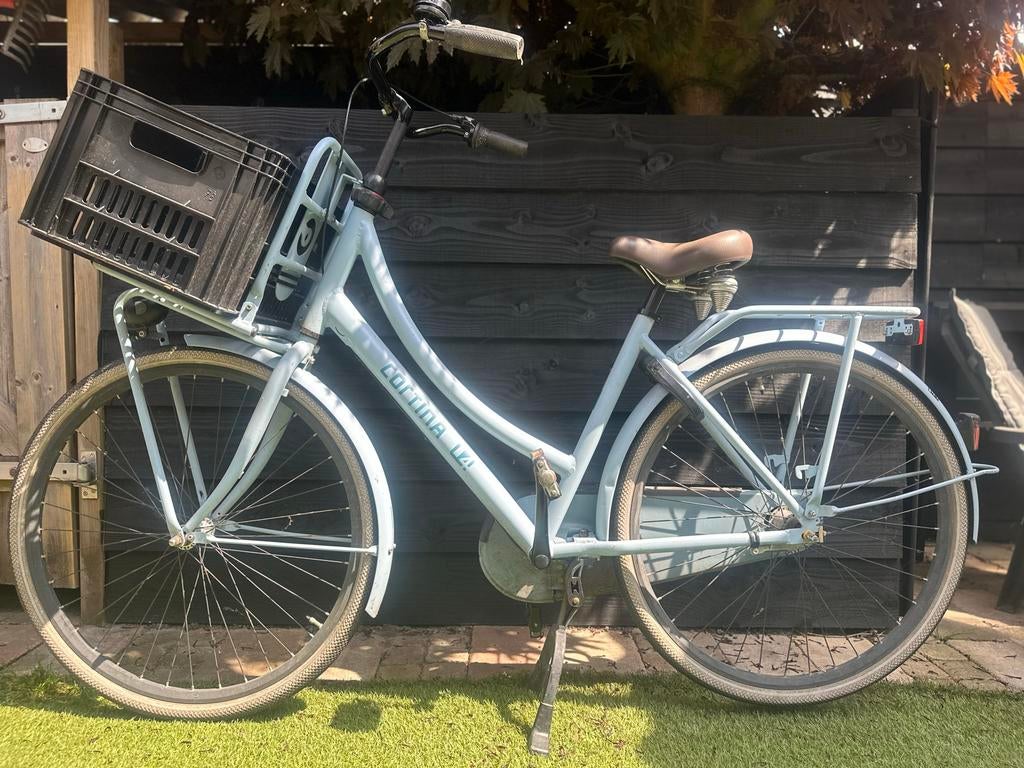 Cortina u4 damesfiets, Fietsen en Brommers, Fietsen | Dames | Damesfietsen, Terugtraprem, Versnellingen, Zo goed als nieuw, 50 tot 53 cm