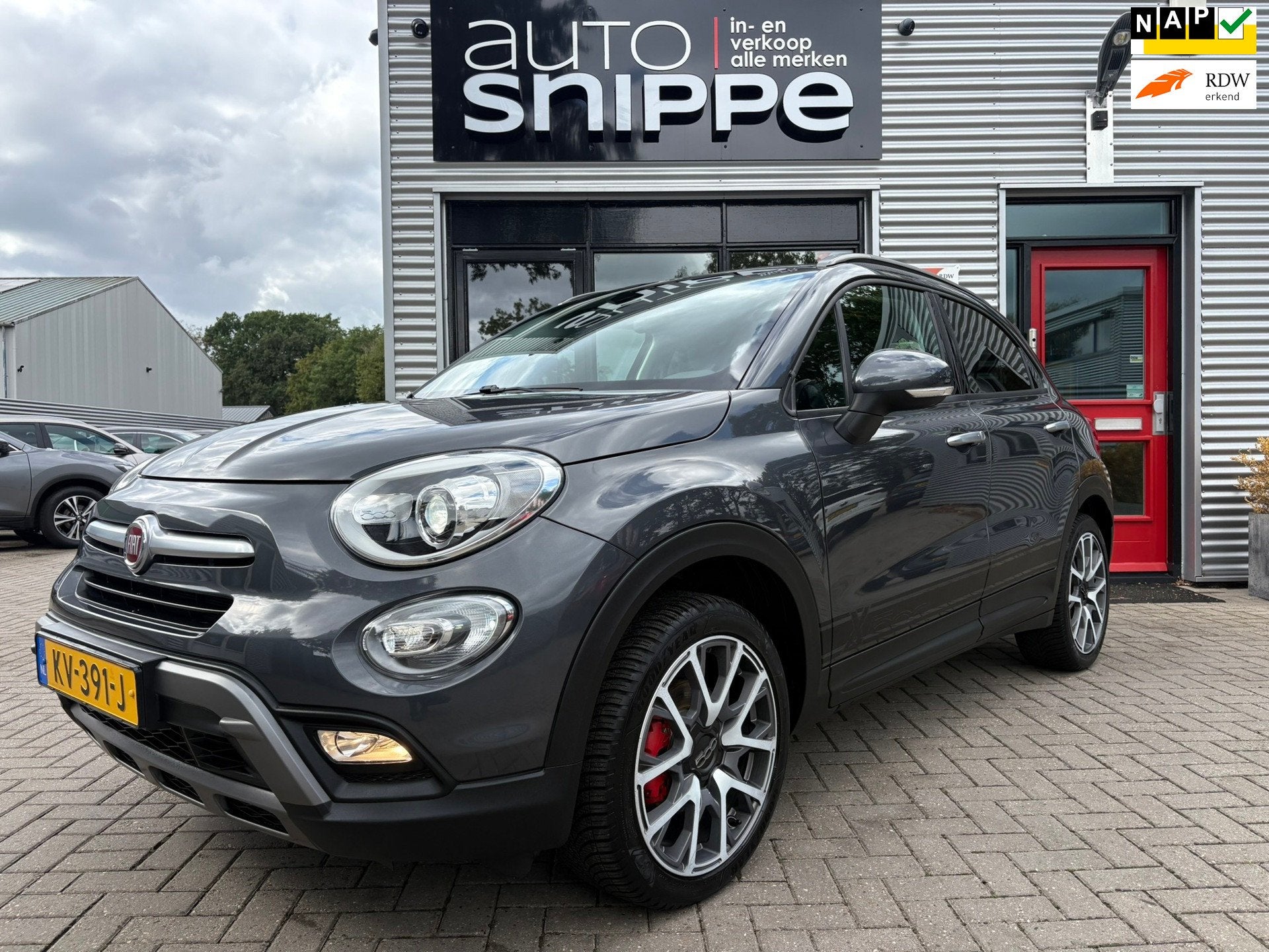 Fiat 500 X Cross 1.4 Turbo MultiAir CrossPlus -CLIMA-BOSE SO, Voorwielaandrijving, Gebruikt, 4 cilinders, Origineel Nederlands