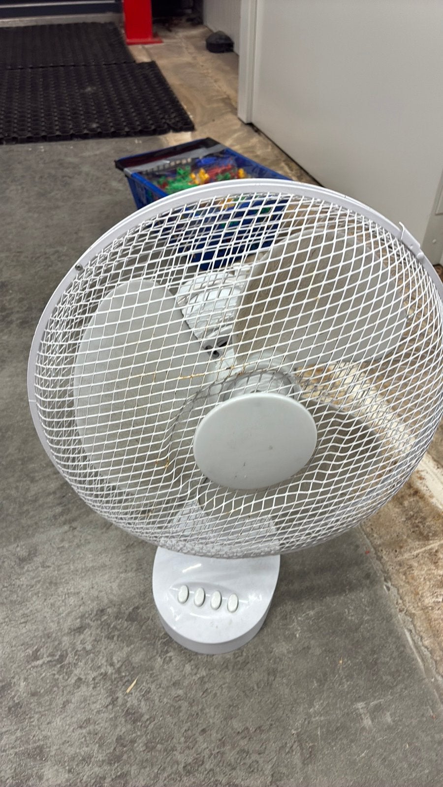 Te koop ventilator, Ophalen of Verzenden, Gebruikt, Tafelventilator