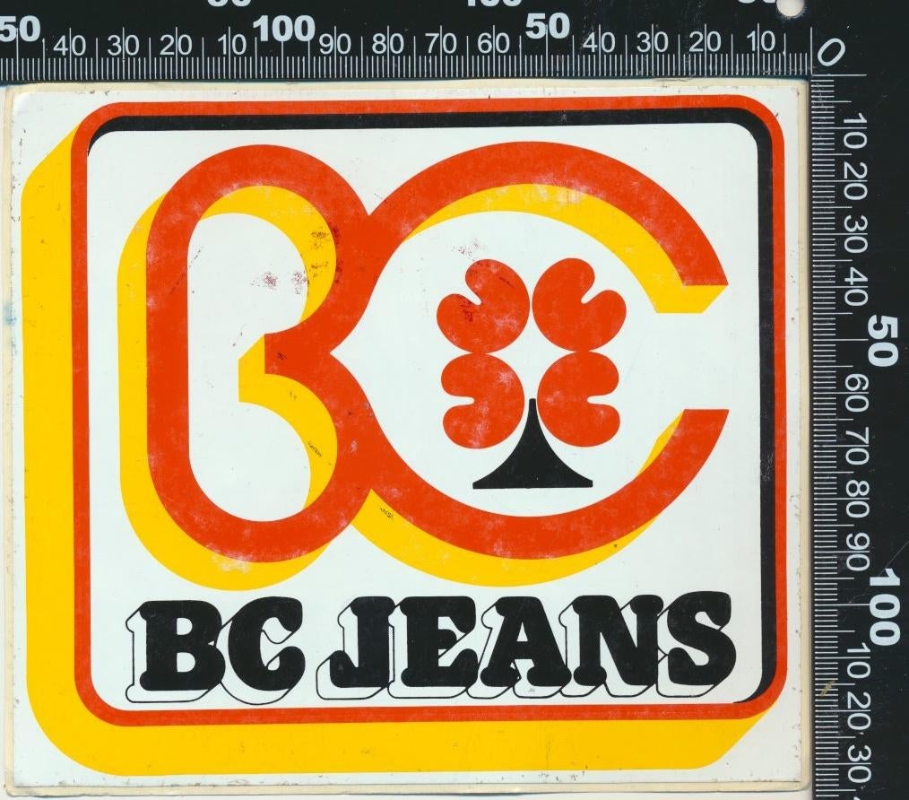 Sticker: BC Jeans (1), Ophalen of Verzenden, Zo goed als nieuw, Bedrijf of Vereniging