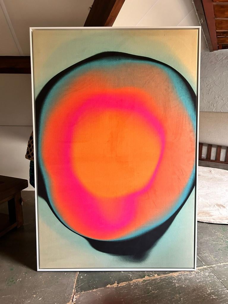 Kunstdoek Mondiart – Groot Formaat & Luxe Uitstraling, Ophalen, Kunststof, 125 cm of meer, Zo goed als nieuw