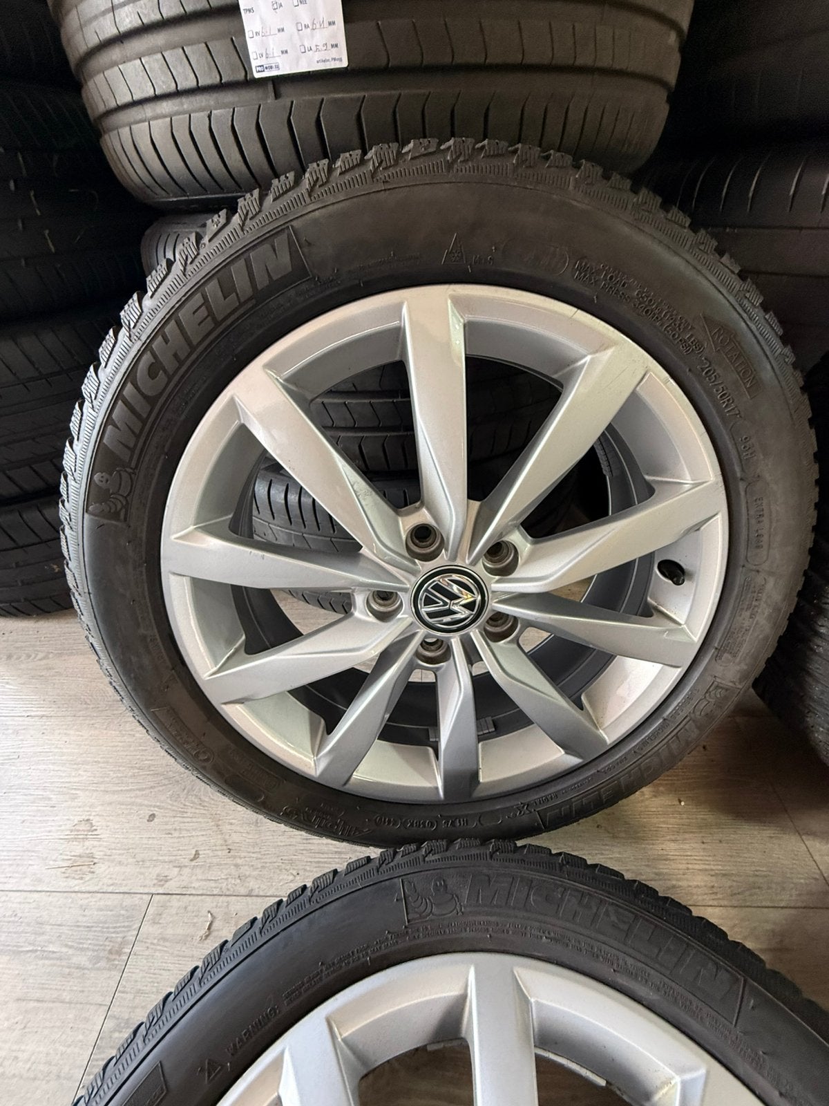 Vw dijon/golf/winter/5x112/origineel/57.1, ----, Banden en Velgen, 17 inch, Personenwagen
