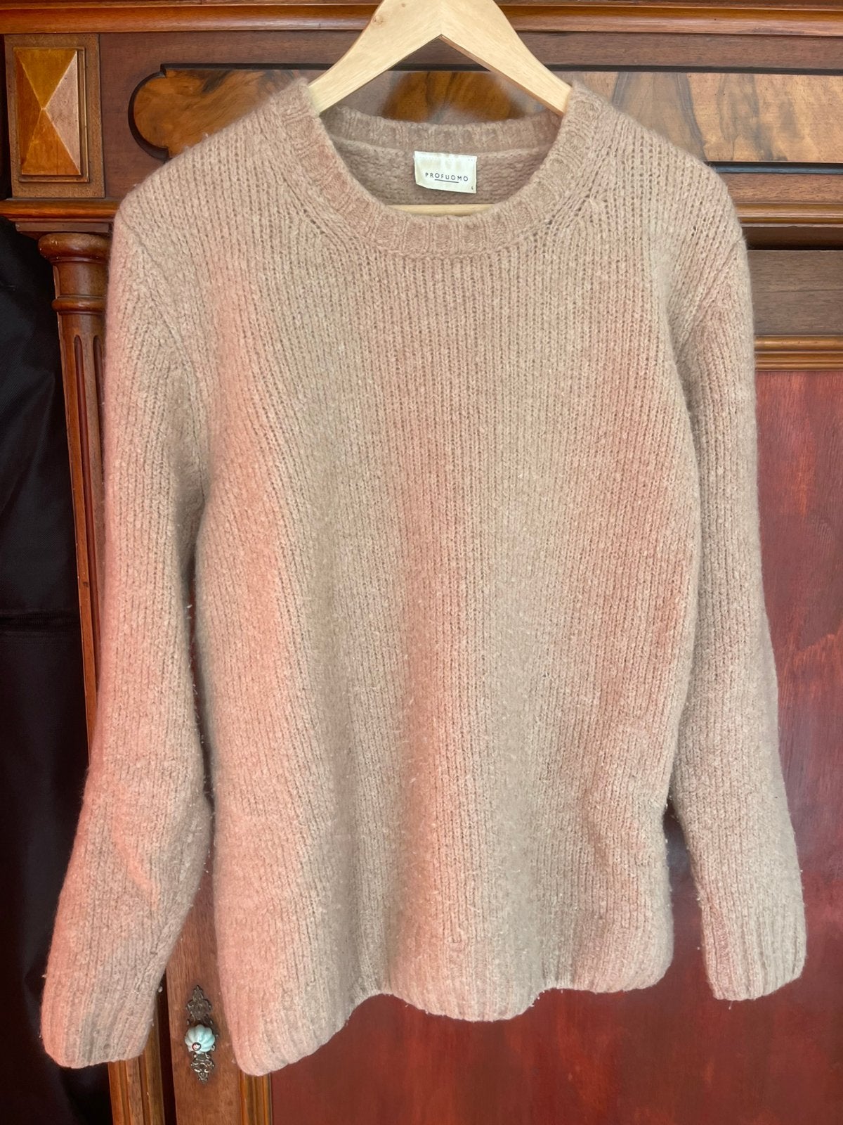 Profuomo merino wol trui, Kleding | Dames, Ophalen of Verzenden, Gedragen, Maat 42/44 (L)