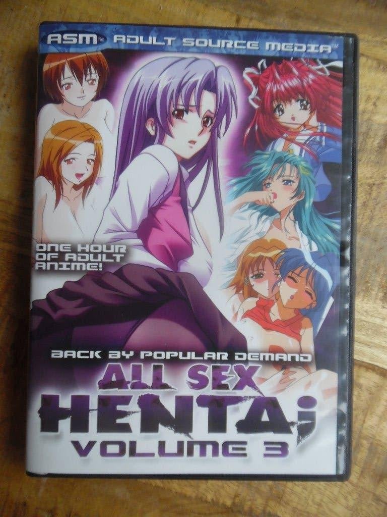 JAPAN EROTIC HENTAI ANIME 18+ / ALL SEX HENTAI VOLUME 3, Vanaf 16 jaar, Ophalen of Verzenden, Gebruikt, Overige gebieden