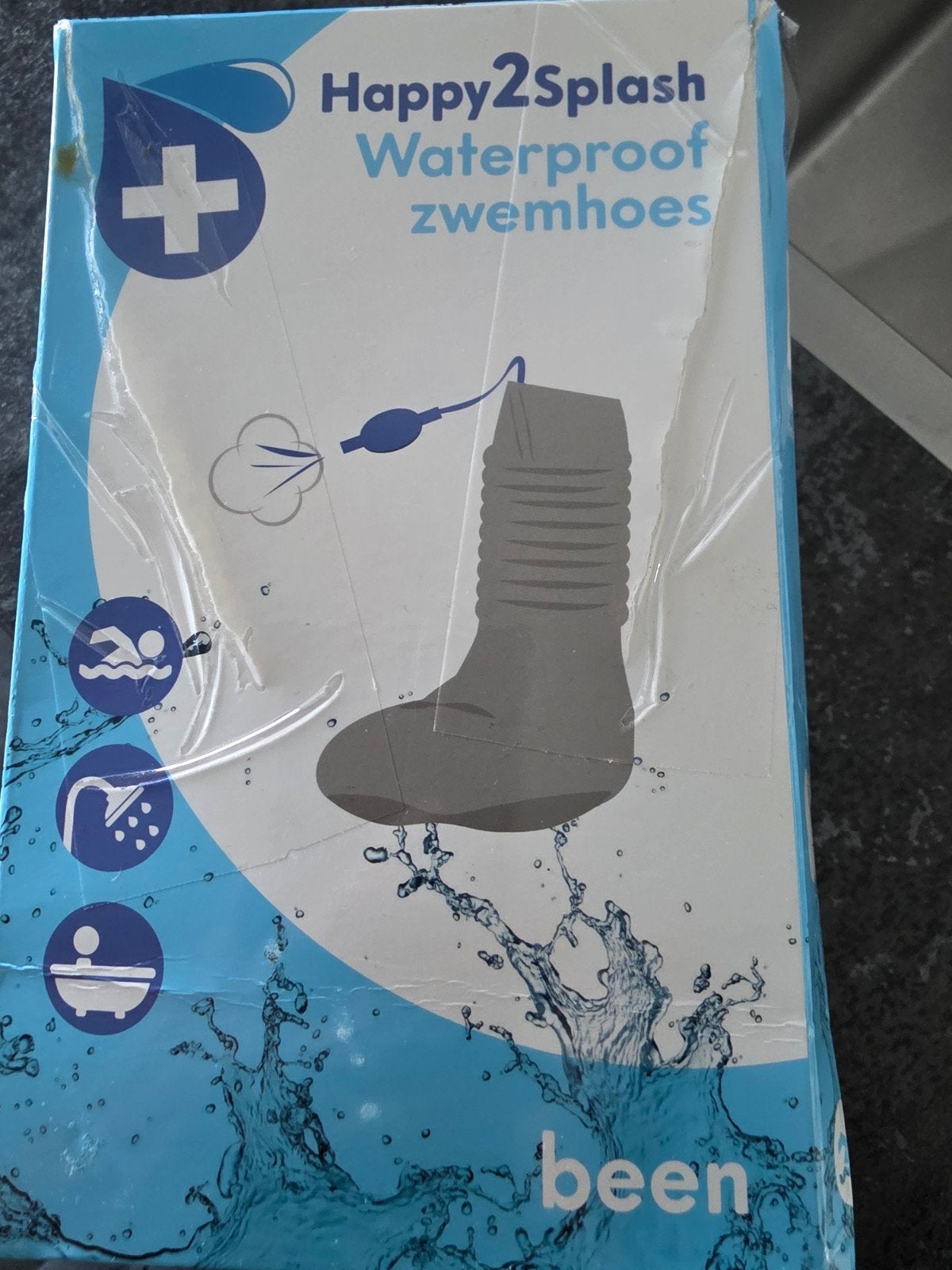 Nieuwe zwemhoes onderbeen, Ophalen, Nieuw