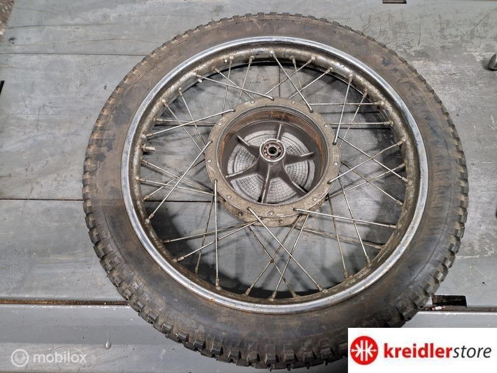 Kreidler RS Achterwiel met 160 mm Leleu naaf groot, Gebruikt, Kreidler, Ophalen of Verzenden, Kreidler