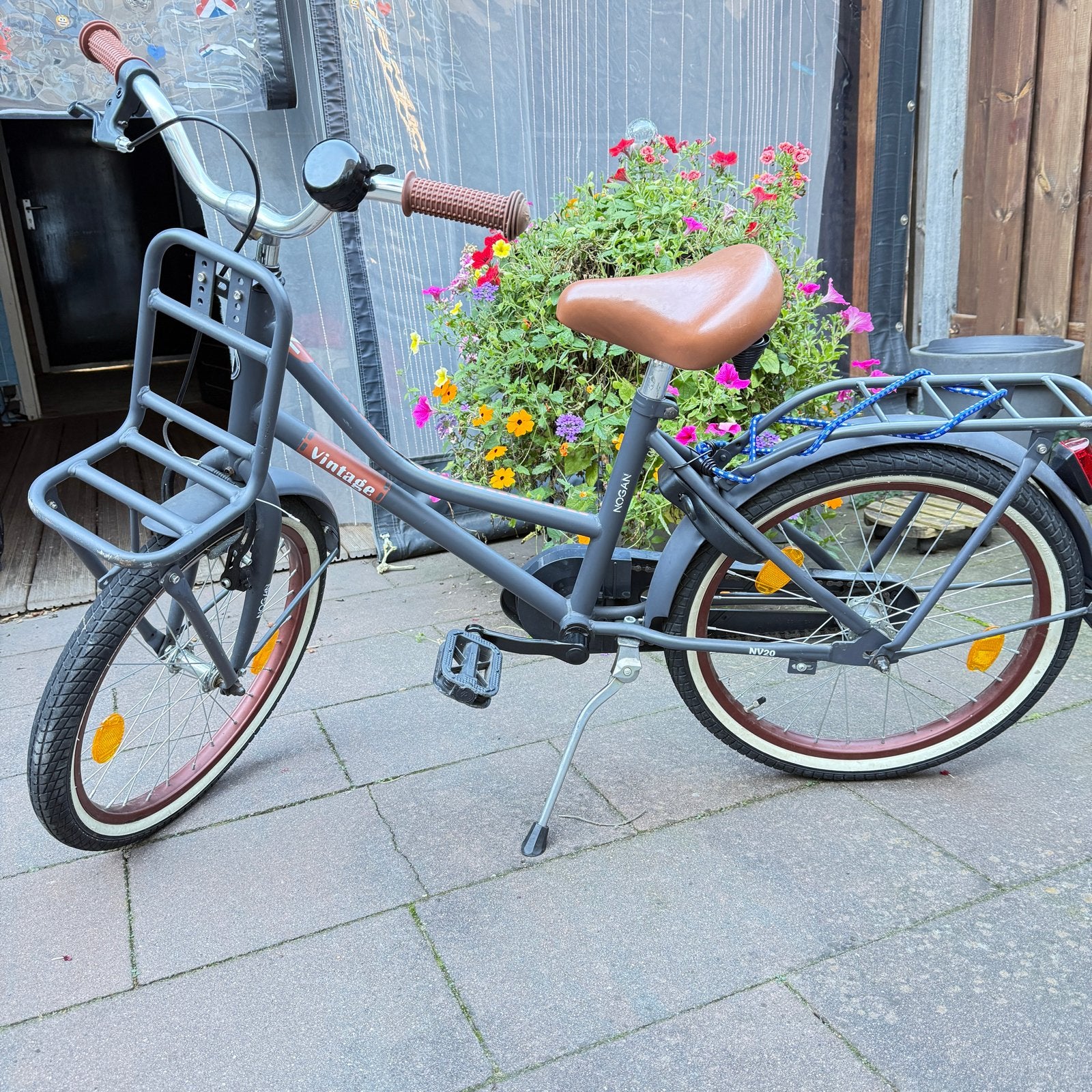 Nogan Vintage kinderfiets 20 inch - Zo goed als nieuw, Fietsen en Brommers, Ophalen, Zo goed als nieuw, Terugtraprem, 20 inch of meer