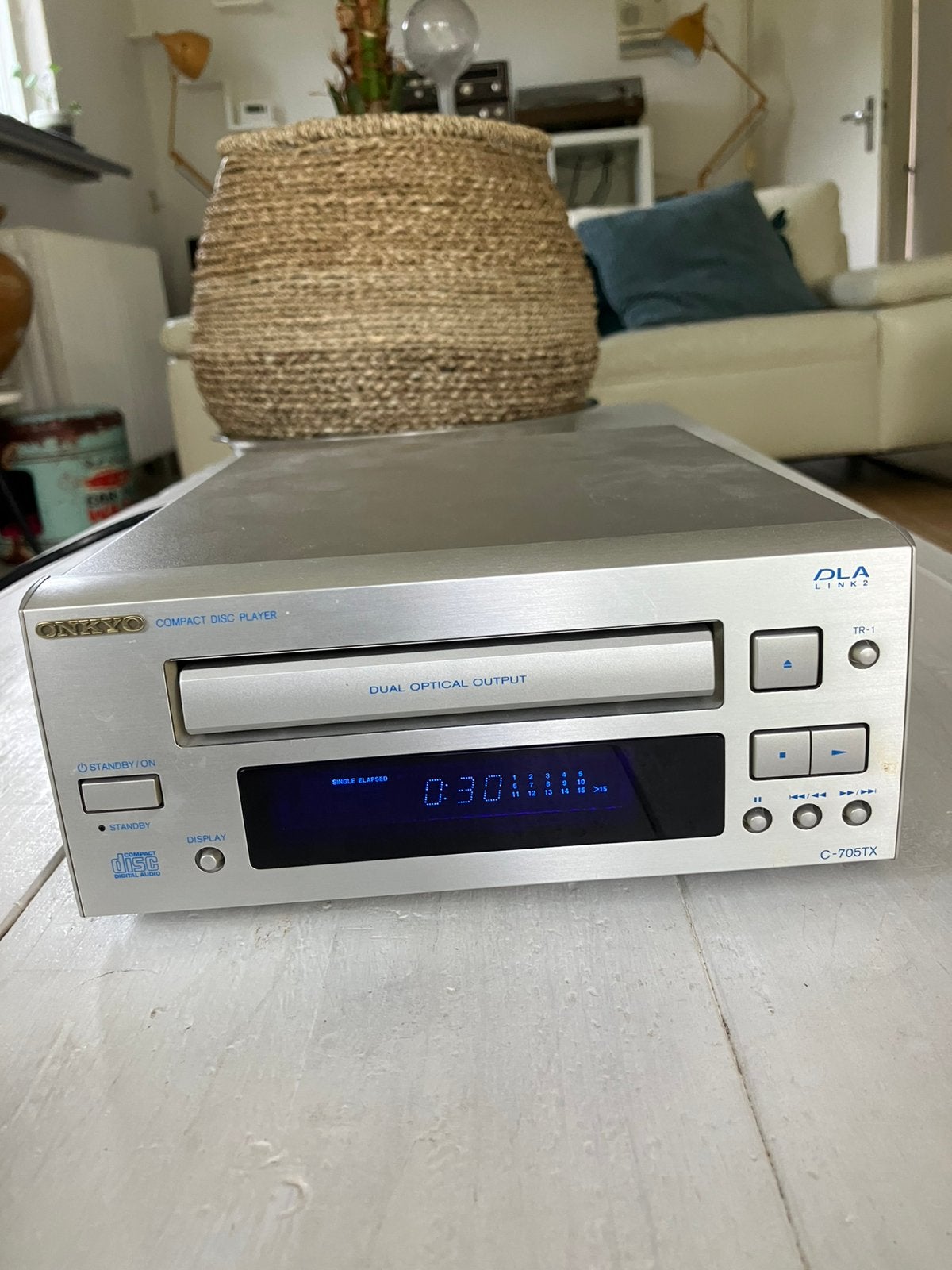 Onkyo C-705TX CD speler, Audio, Tv en Foto, Cd-spelers, Ophalen of Verzenden, Zo goed als nieuw, Overige merken