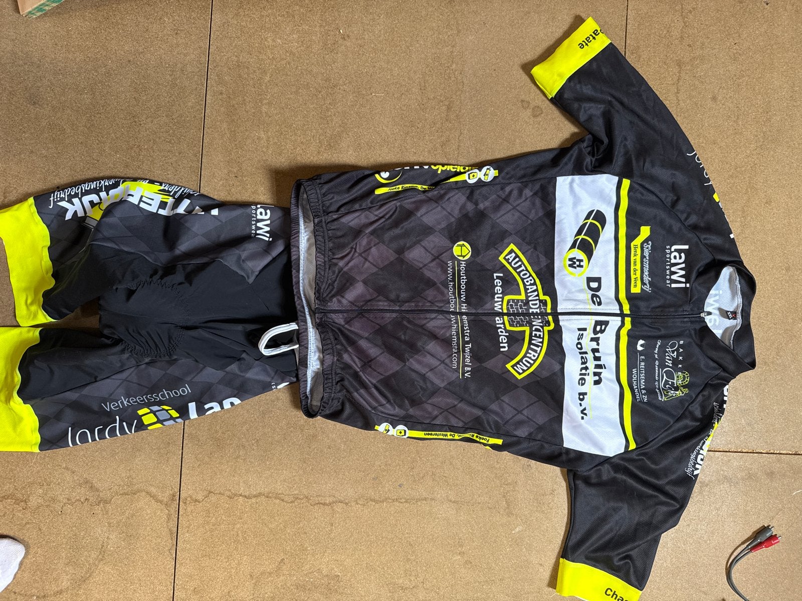 Nieuw Wielrenpak - Shirt XXL, Broek XL, Ophalen of Verzenden, Nieuw, Kleding