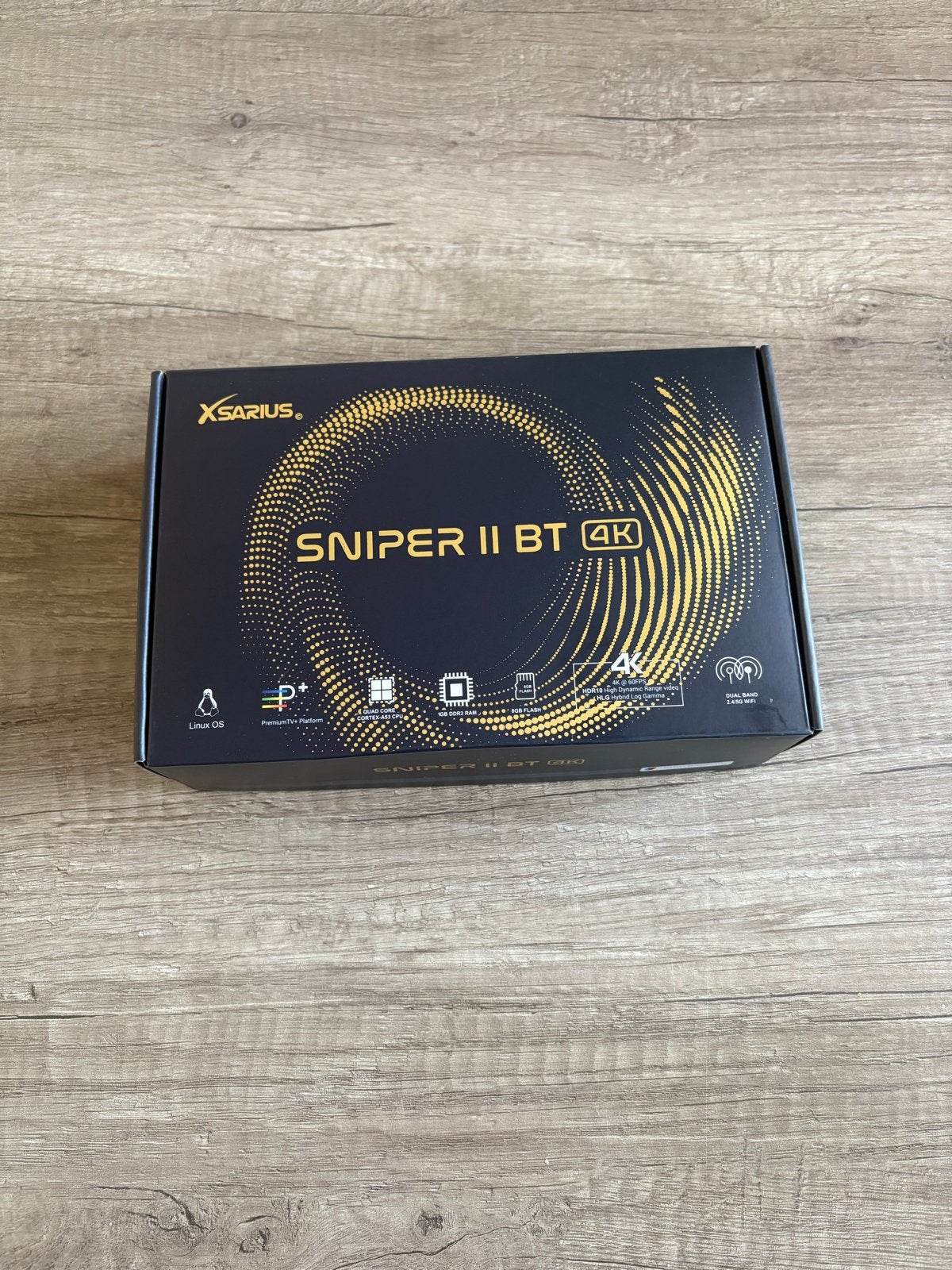 XSARUIS Sniper II BT 4K Nieuw (IPTV-Box), Ophalen of Verzenden, Nieuw, HDMI, Zonder harde schijf