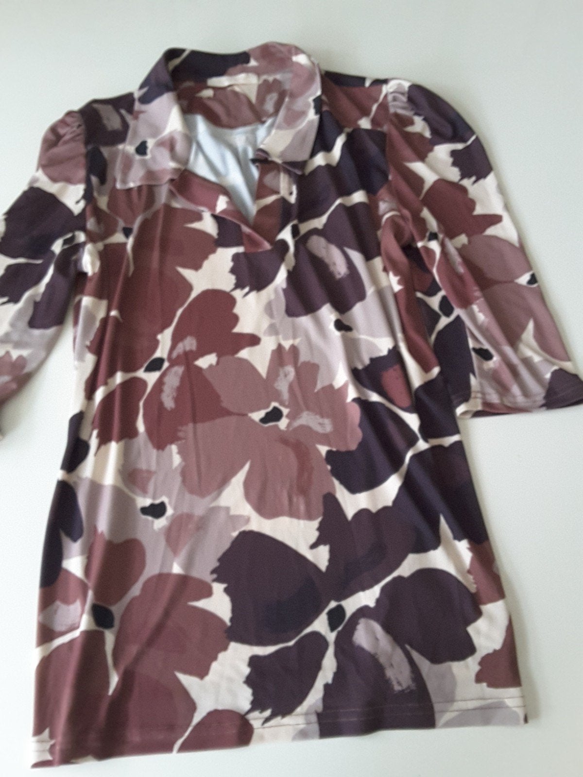 Vintage blouse Triple Nine - XL, Triple Nine, Meerkleurig, Maat 42/44 (L), Ophalen of Verzenden