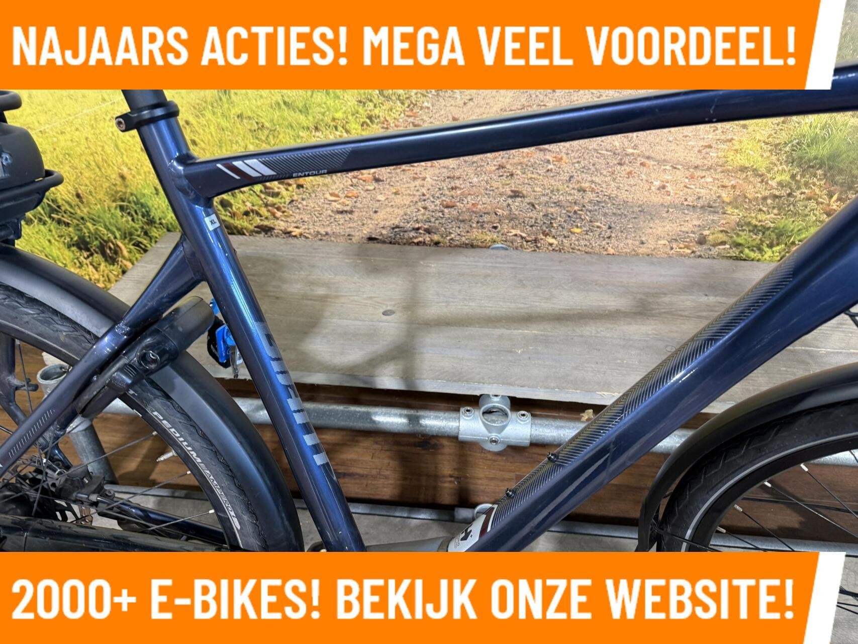 Giant Entour elektrische fiets met middenmotor ebike!, Zo goed als nieuw, 50 km per accu of meer, Giant