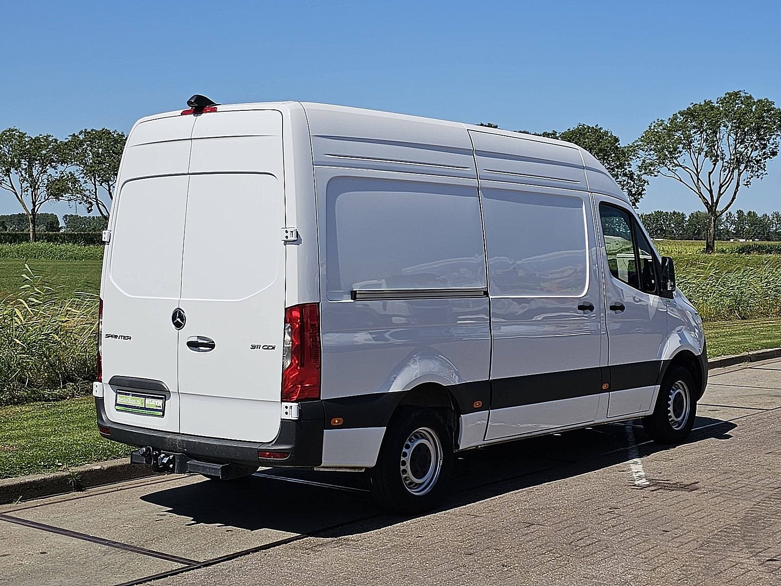 MERCEDES-BENZ SPRINTER 311 l2h2 mbux10 rwd, Auto diversen, Schadeauto's, Overige carrosserieën, Wit, Mercedes-Benz, Handgeschakeld