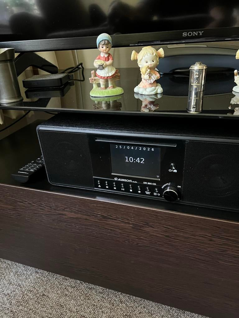 Albrecht Audio DR 895 cd speler, Ophalen of Verzenden, Zo goed als nieuw, Radio, Met cd-speler