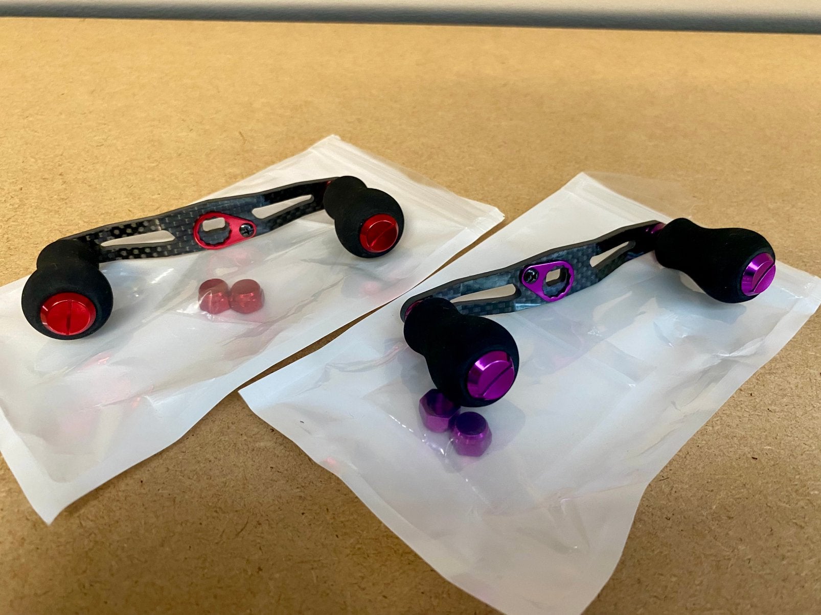 2x reel handvaten slingers handles - NIEUW, Ophalen of Verzenden, Nieuw, Molen