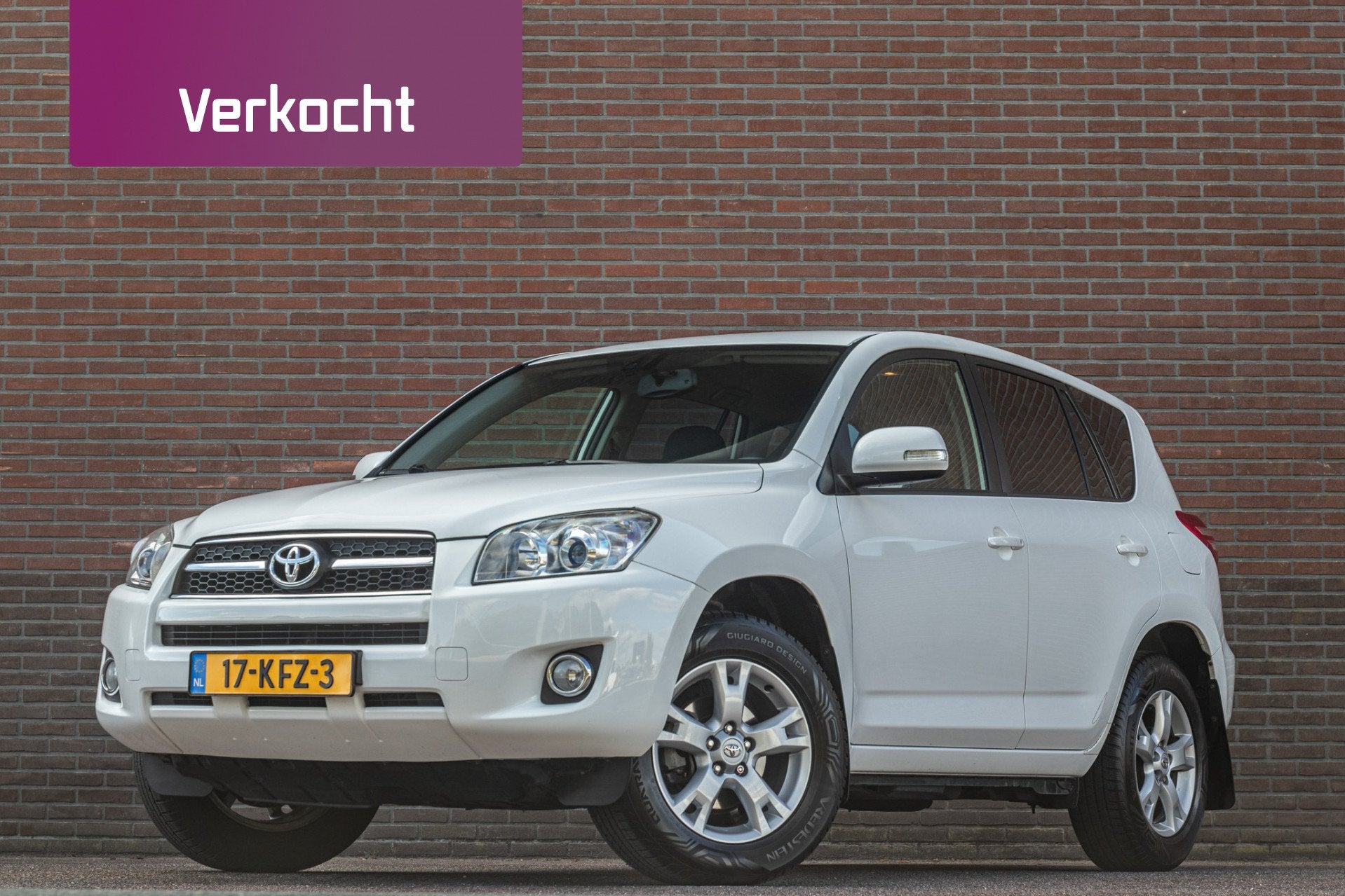 Toyota RAV4 2.0 VVTi 4WD Dynamic *VERKOCHT* (bj 2009), Auto's, 13 km/l, Stof, Gebruikt, 2000 kg