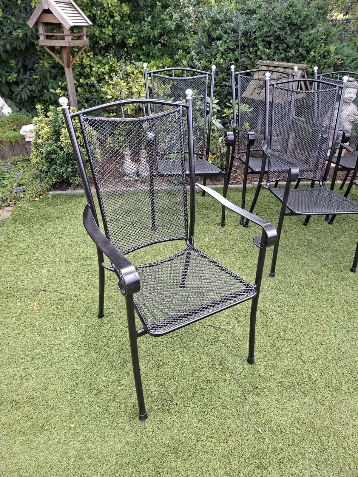 8 royal garden tuinstoelen, Ophalen, Gebruikt, Stapelbaar