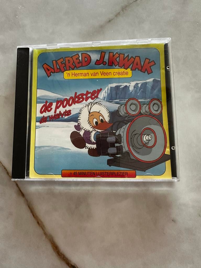 Alfred J. Kwak - De Poolster / De Walvis DVD, Cd's en Dvd's, Cd's | Kinderen en Jeugd, Gebruikt, Verhaal of Sprookje, 3 tot 5 jaar