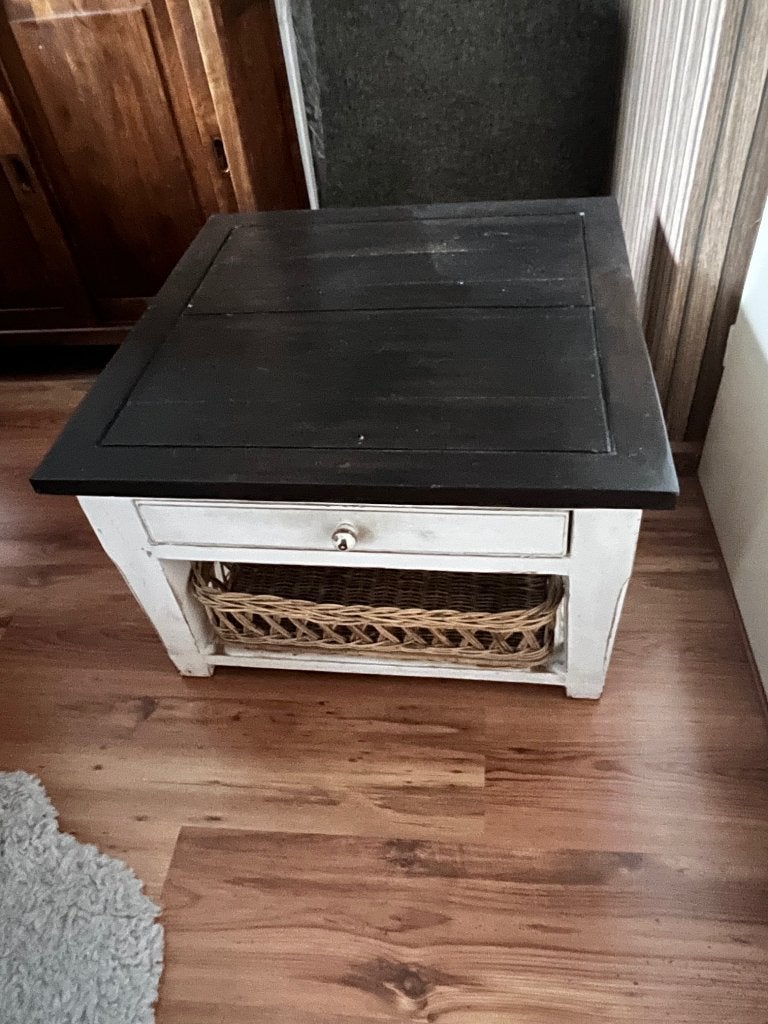 Sfeervolle salontafel, Ophalen, Gebruikt, 50 tot 100 cm, Vierkant