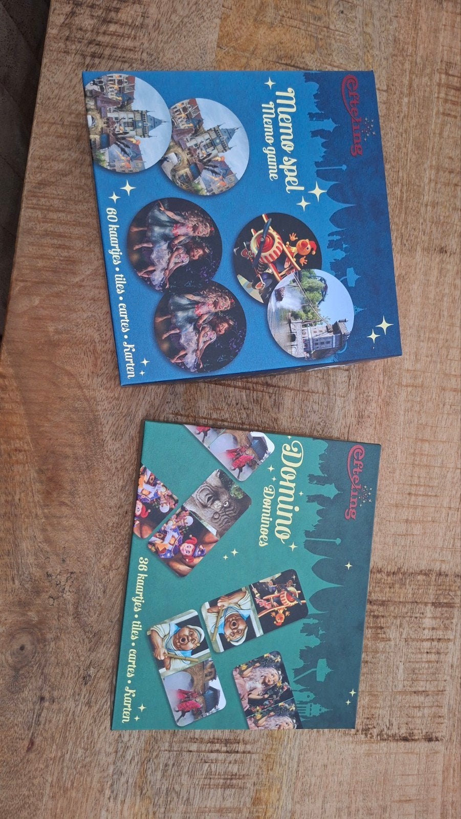 Efteling memorie en domino spellen, Ophalen, Nieuw, Overige typen