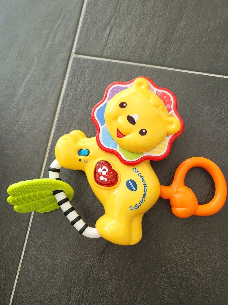 Vtech baby brul leeuw speelrammelaar, Kinderen en Baby's, Speelgoed | Vtech, Ophalen, Zo goed als nieuw, 6 maanden tot 2 jaar
