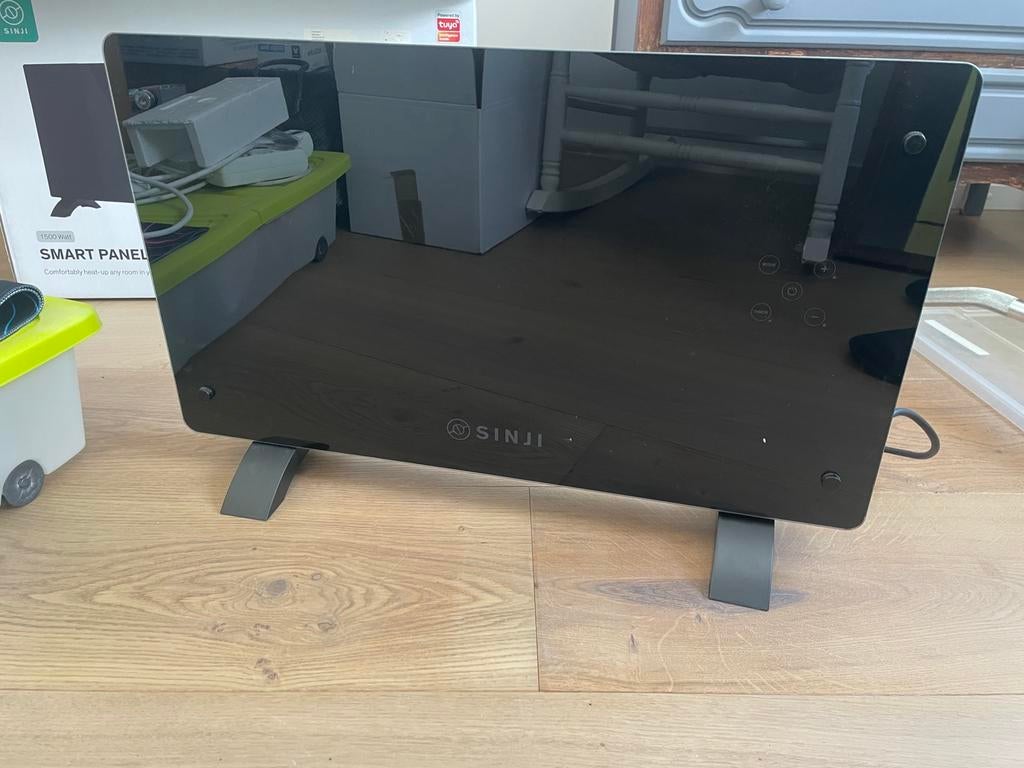 Sinji paneelverwarming, smart panel heater, Ophalen, Zo goed als nieuw, Elektrisch, Overige soorten