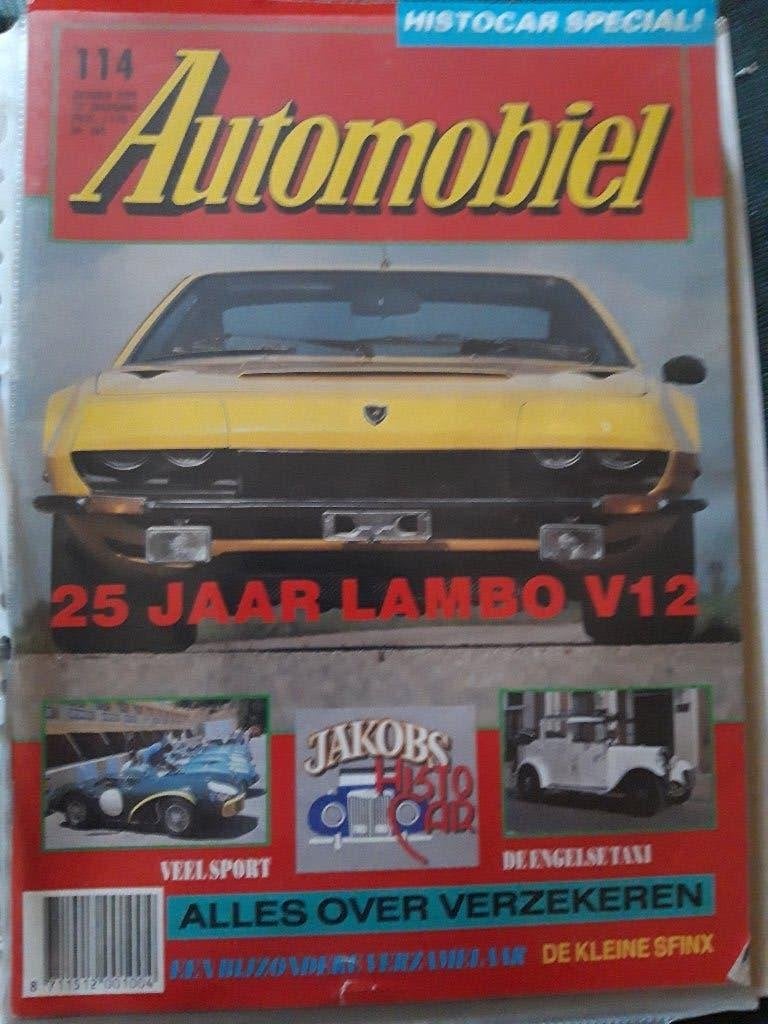 Het Automobiel 114 Lamborghini Trabant Ford Armstrong Siddel, Boeken, Auto's | Folders en Tijdschriften, Ophalen of Verzenden