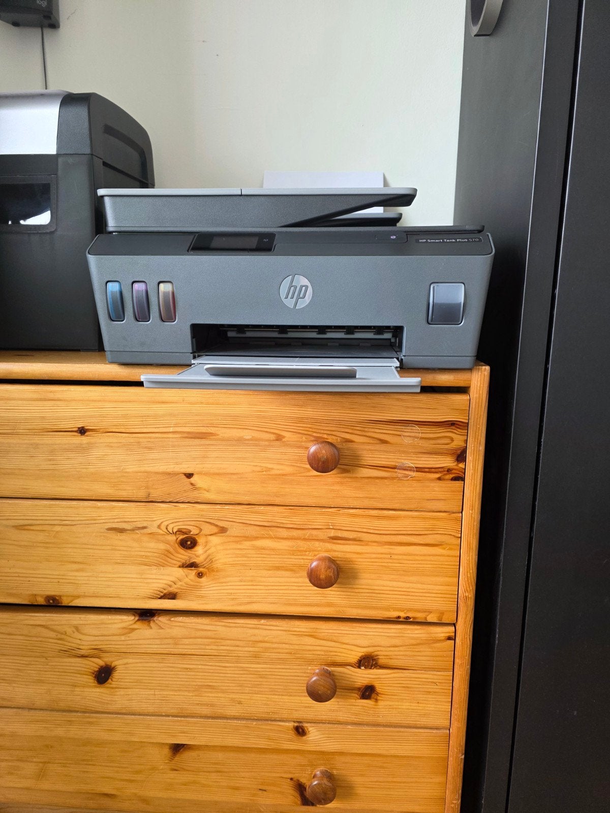 Dit is de HP Smart Tank Plus 570 All-In-One, Ophalen, Kleur printen, Inkjetprinter, All-in-one