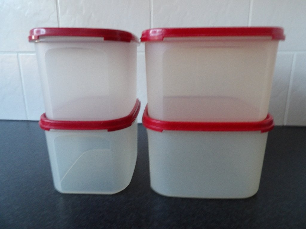in nette staat Tupperware Modular Mates-serie (RuimteSpaarde, Ophalen of Verzenden, Zo goed als nieuw, Bak of Kom
