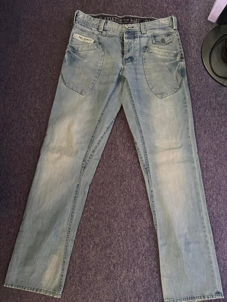 Nette PME jeans - Maat 33/34, Kleding | Heren, Spijkerbroeken en Jeans, Ophalen of Verzenden, Gedragen, Blauw, W33 - W34 (confectie 48/50)