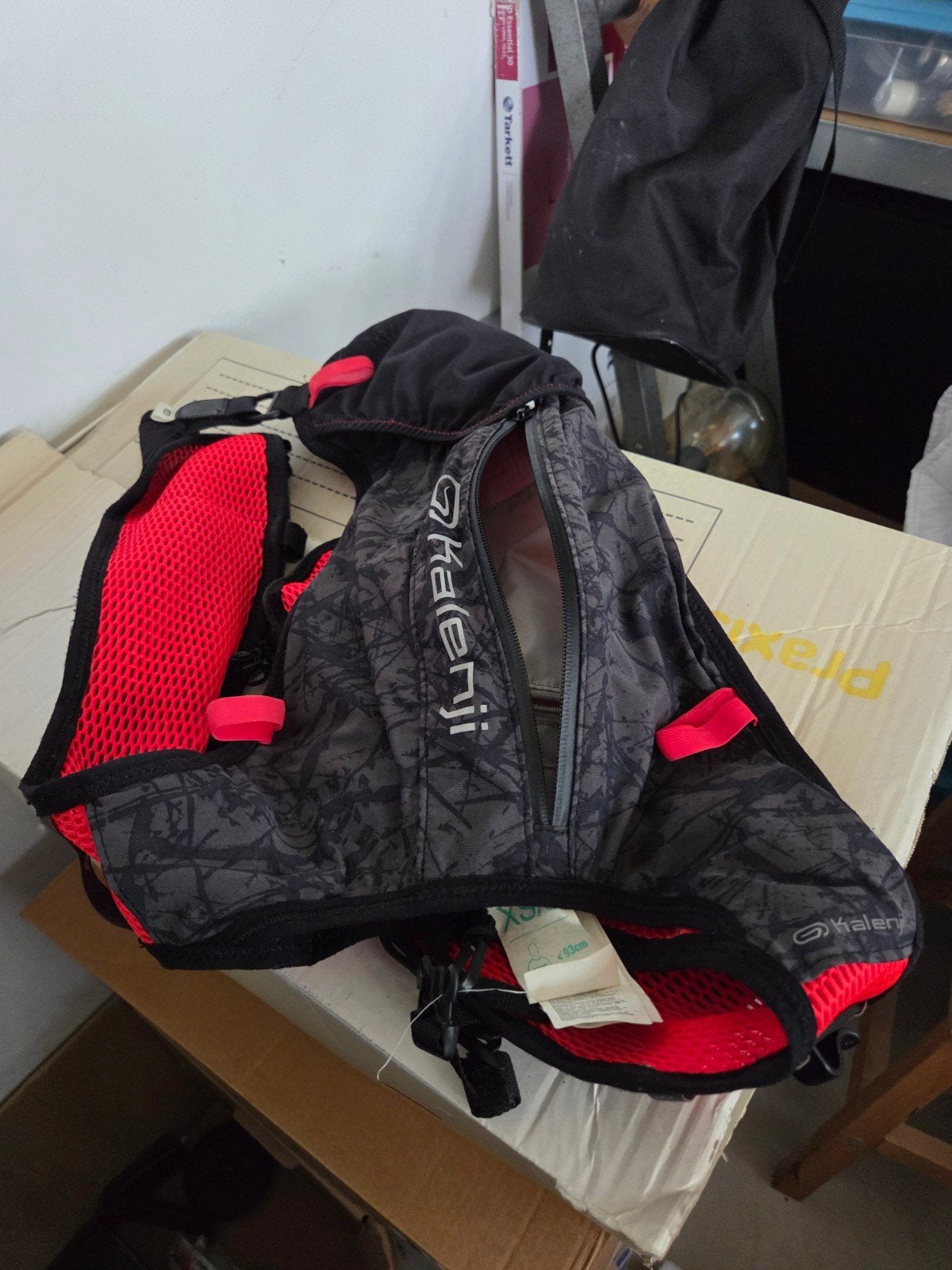 hardloop rugzak en asics loopgordel met bidons, Ophalen of Verzenden, Overige typen, Overige merken