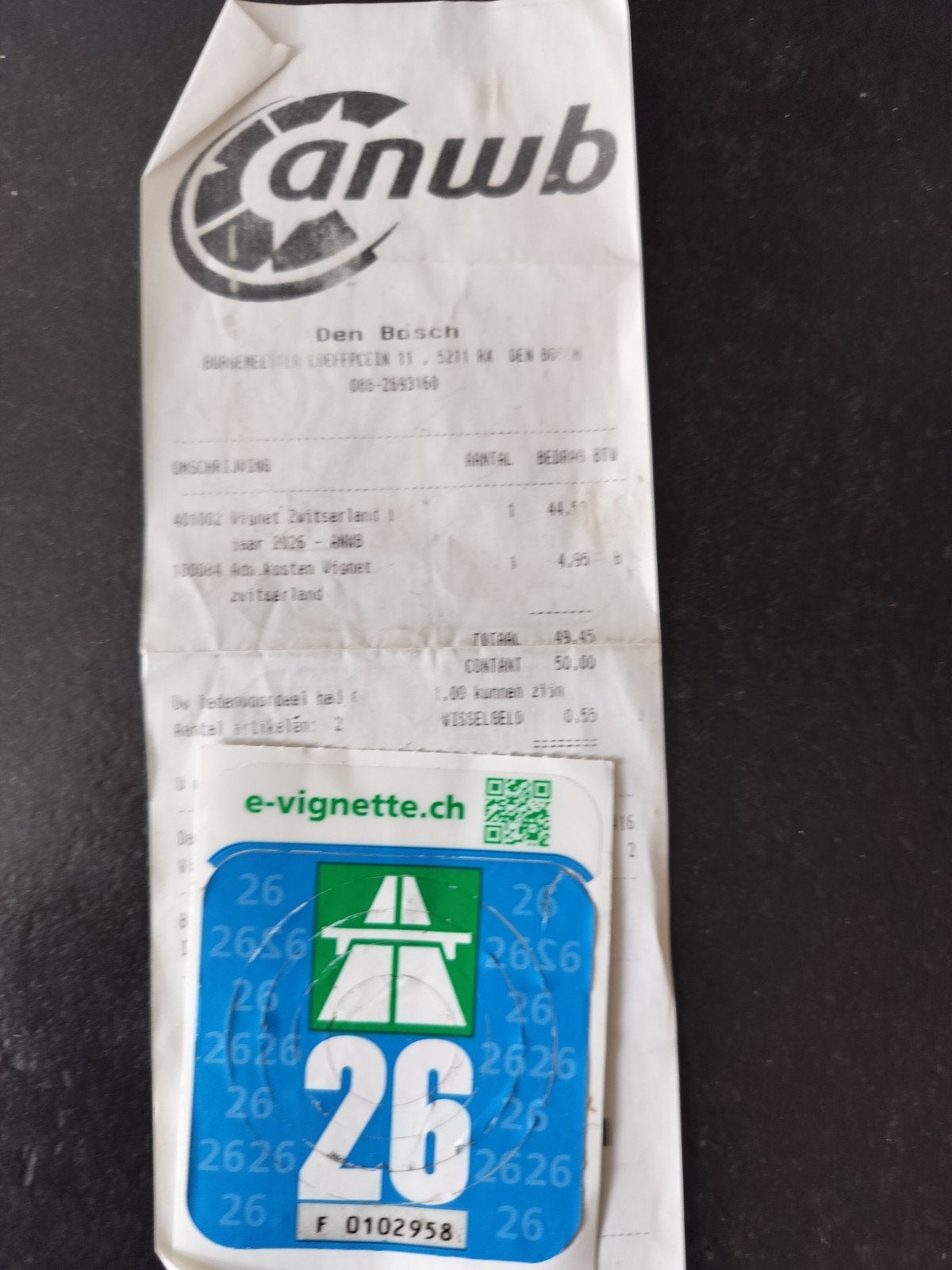 vignet Zwitserland 2026, Tickets en Kaartjes, Drie personen of meer