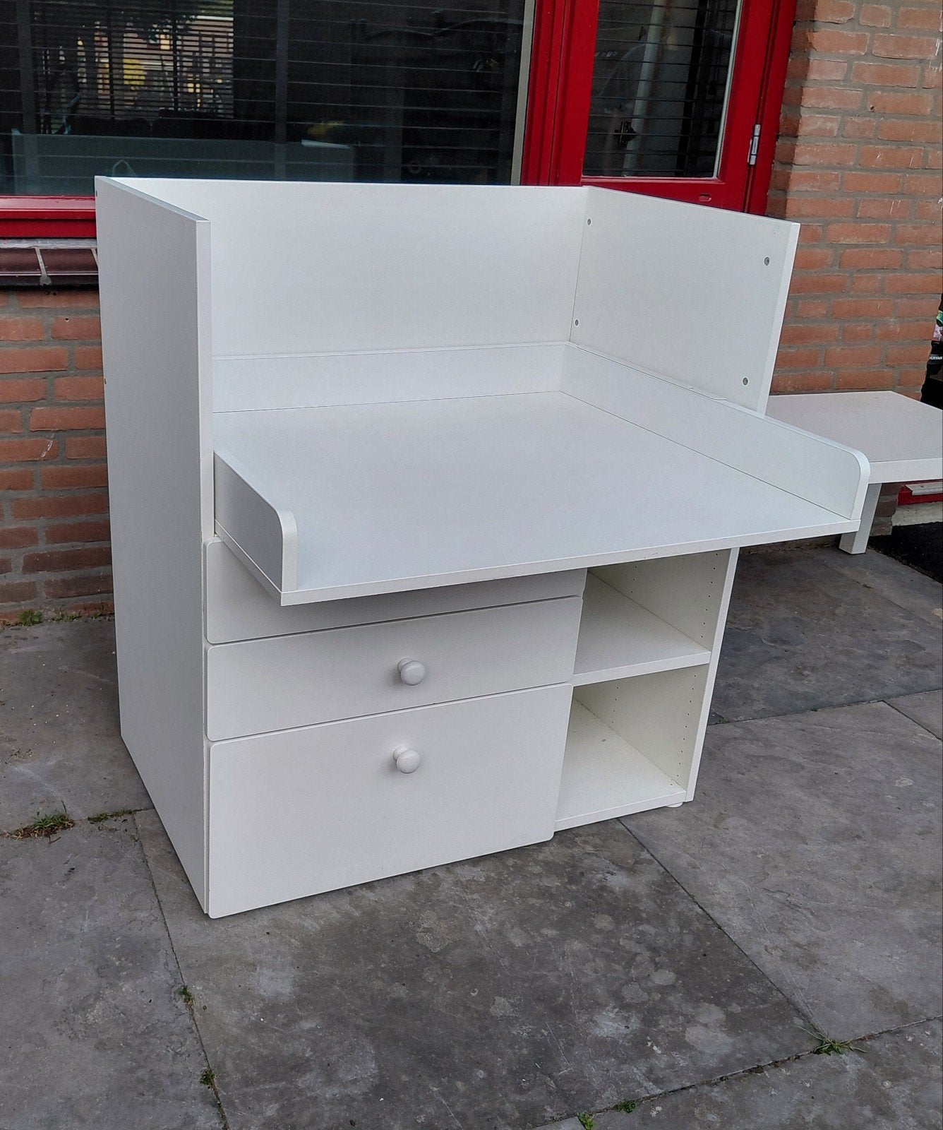 IKEA SMÅSTAD Commode Wit met 3 lades, Gebruikt, 70 cm of meer, 105 cm of meer, Ophalen of Verzenden