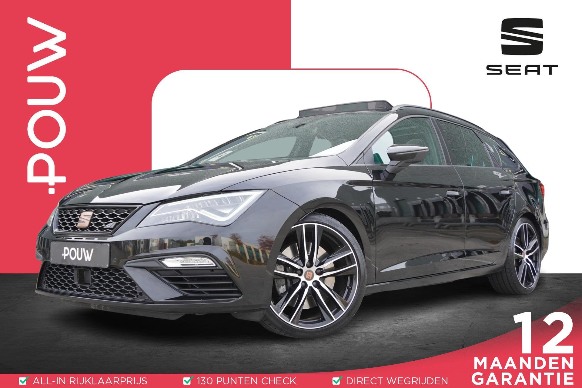 SEAT Leon ST CUPRA 2.0 TSI 300pk 4DRIVE Ultimate Edition | B, Auto's, Automaat, 12 maanden, Gebruikt, 4 cilinders