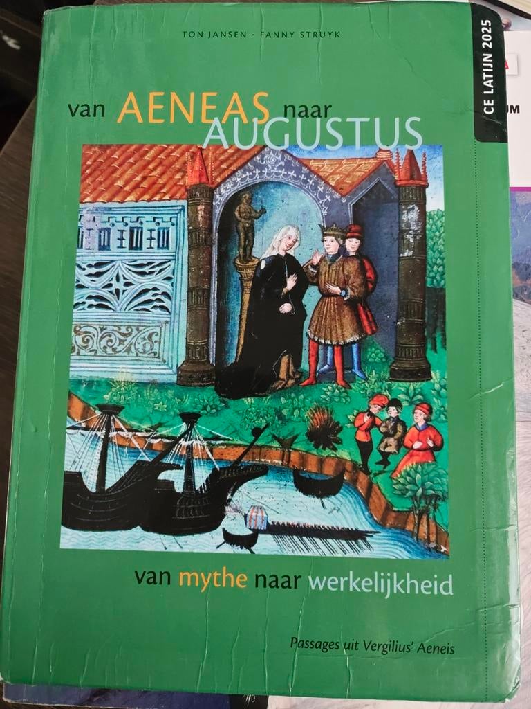 Van Aeneas naar Augustus - Latijn boek, Gelezen, Ton Jansen, Fanny Struyk, Alpha, HBO