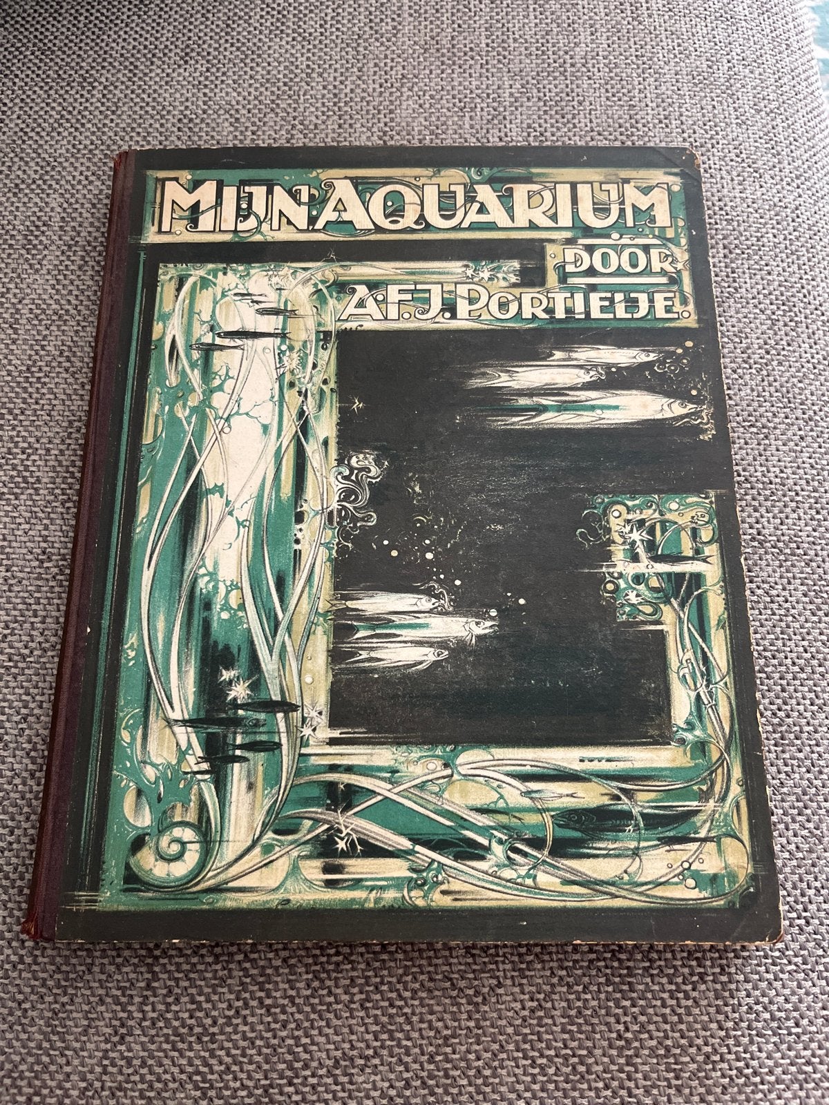 Mijn Aquarium - A.F.J. Portielje (Antiek Boek), Ophalen of Verzenden, Gelezen