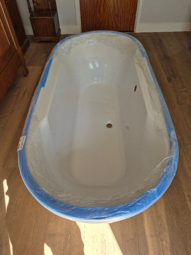Ligbad Hornbach Ovalwanne Canyon maat 180 (L)x80(B)x50(H), Ophalen, Zo goed als nieuw