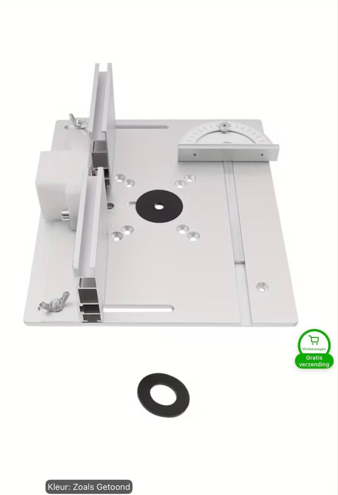 Freesplaat met freeslift en accessoires, Ophalen of Verzenden, Nieuw, Bovenfrees