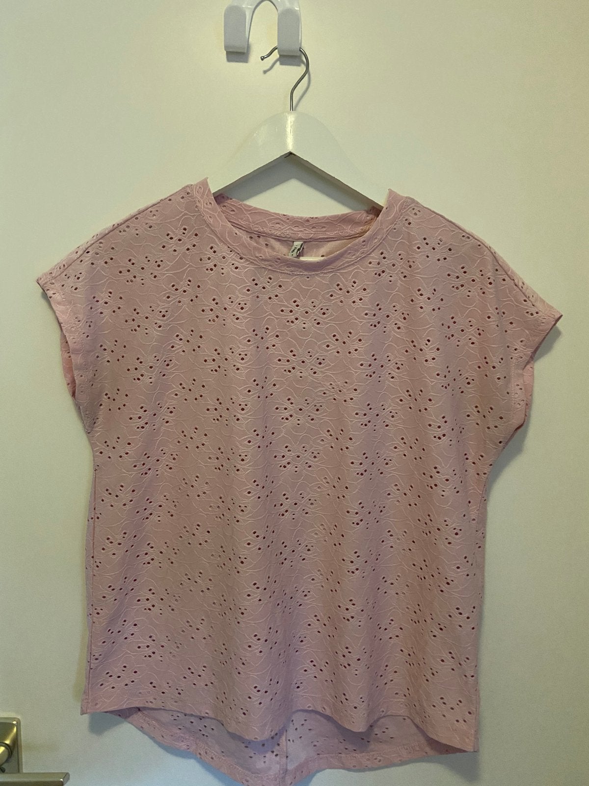 Lichtroze t-shirt van de Only, Ophalen of Verzenden, Zo goed als nieuw, Roze, Korte mouw