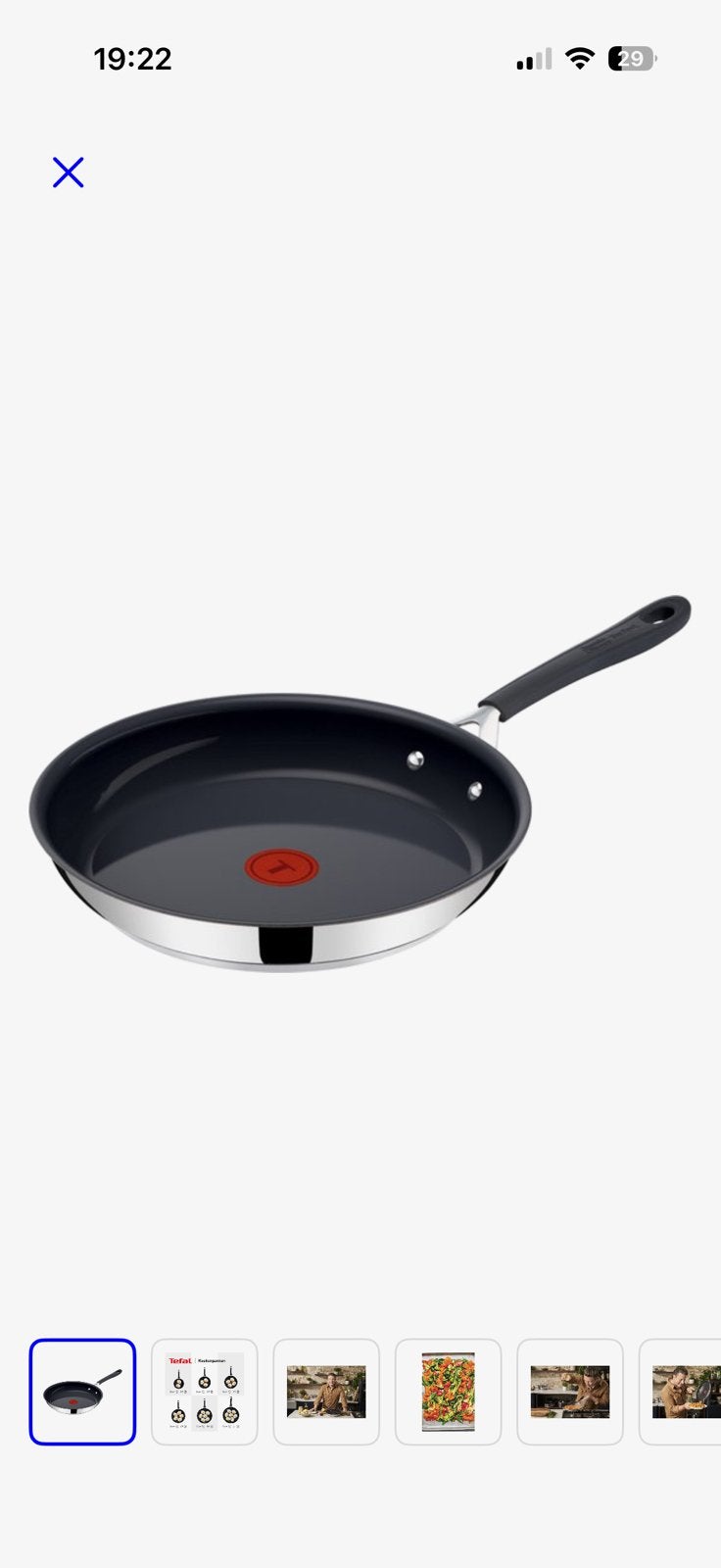 Jamie Oliver Tefal koekenpannen + wokpan nieuw, Huis en Inrichting, Keuken | Potten en Pannen, Ophalen of Verzenden, Nieuw, Rvs