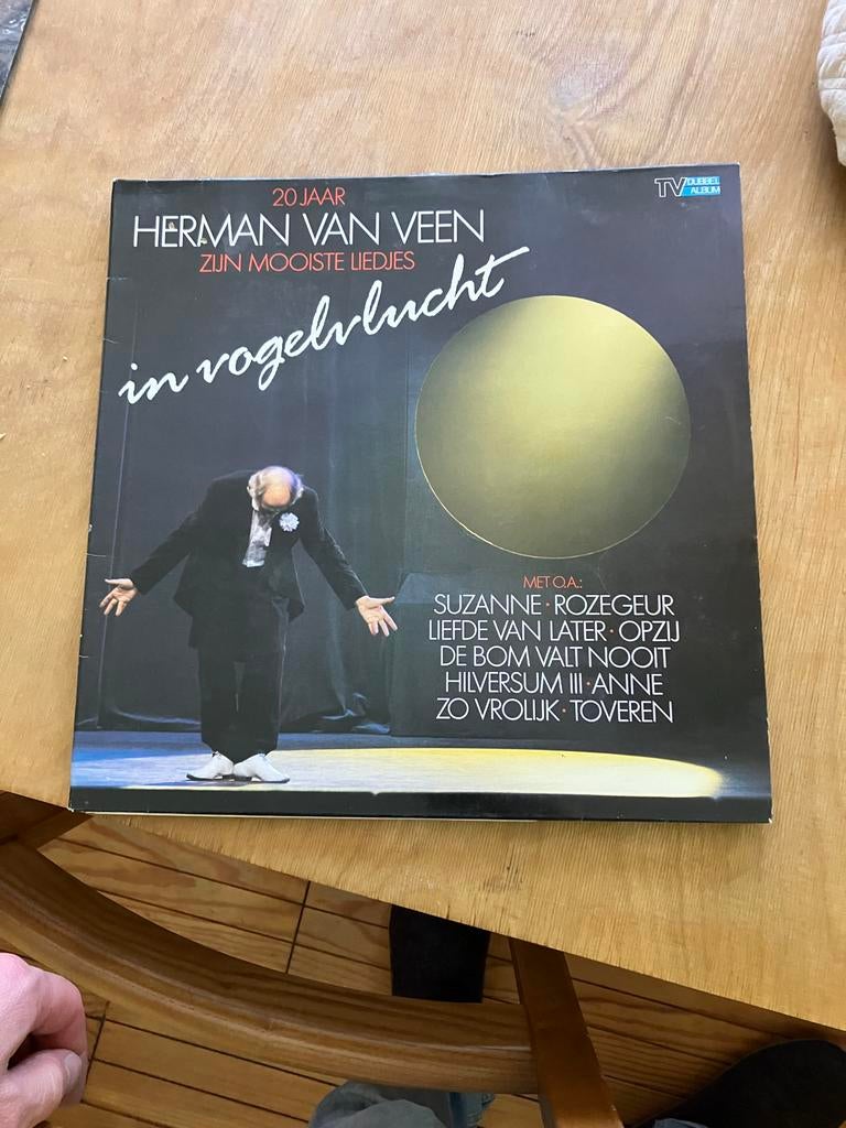 Herman van Veen - Zijn Mooiste Liedjes: In Vogelvlucht (LP), Cd's en Dvd's, Vinyl | Nederlandstalig, Gebruikt, Ophalen of Verzenden