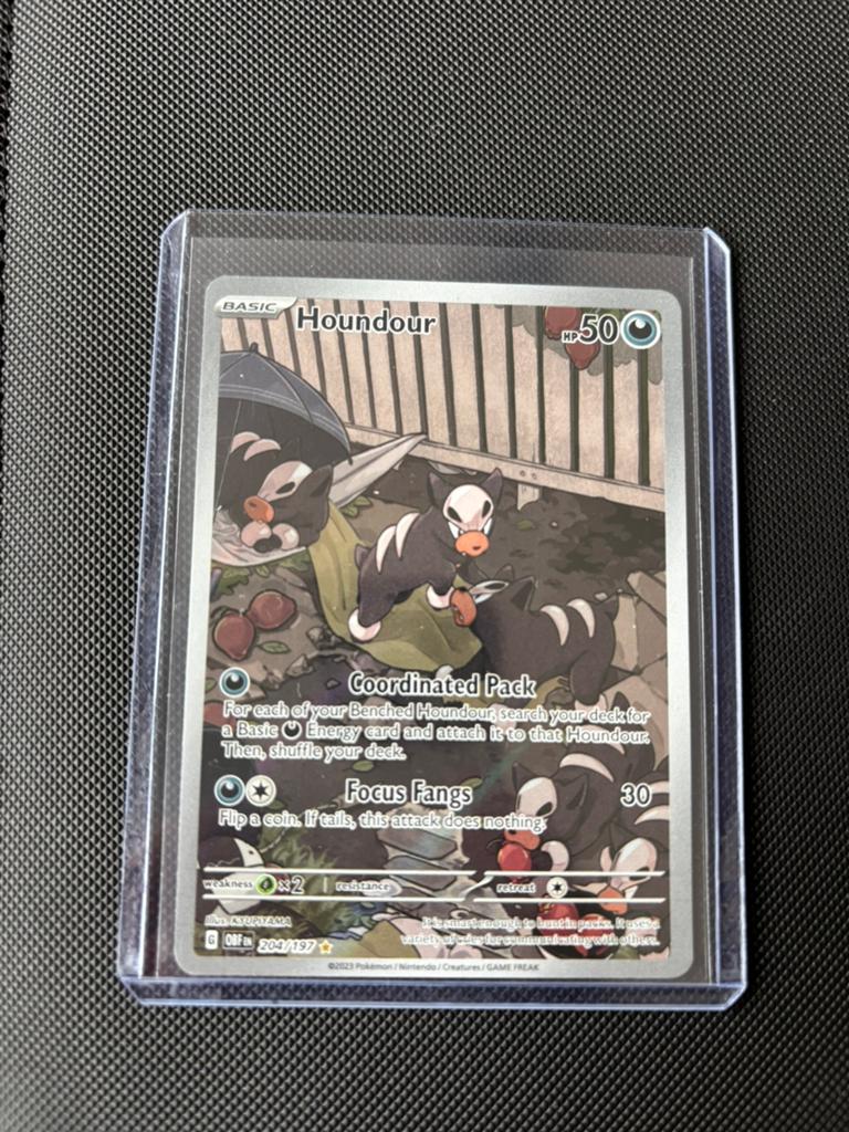 Houndour 204/197, Ophalen, Nieuw, Losse kaart