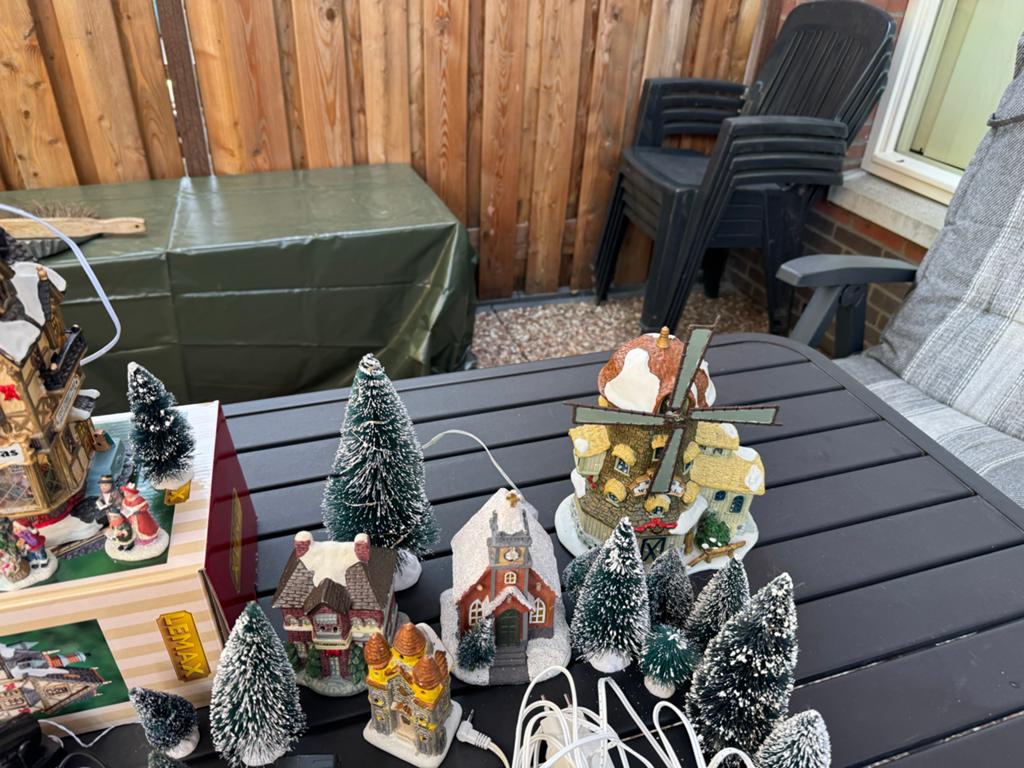 Div kersthuisjes, Diversen, Kerst, Ophalen of Verzenden