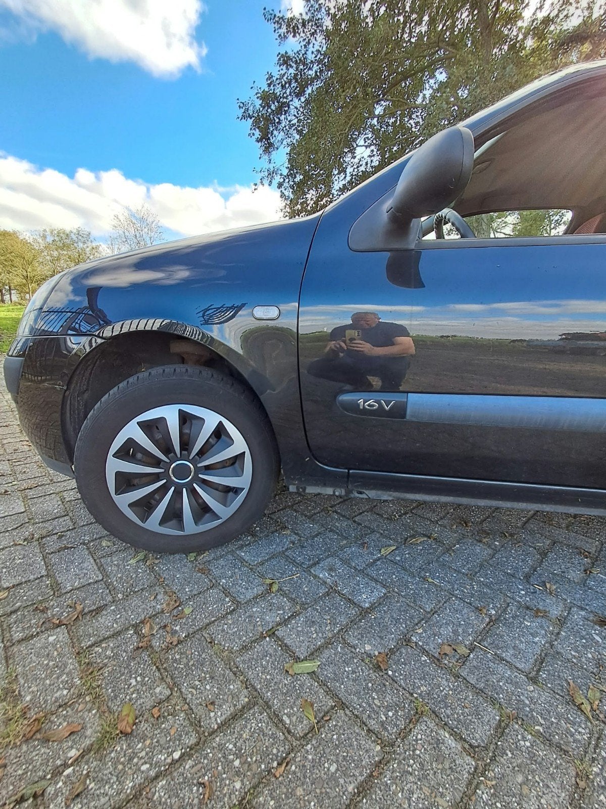 Renault Clio 1.2 16V 3DR 2005 2004 Zwart, 74 pk, 31 €/maand, 4 cilinders, Zwart