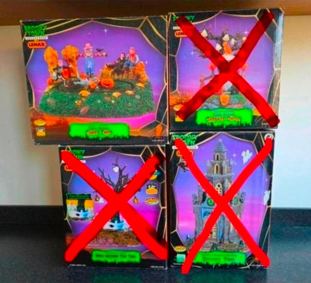 Nog maar 1! retired en zeldzaam Lemax Spooky town item, Diversen, Kerst, Ophalen of Verzenden, Gebruikt