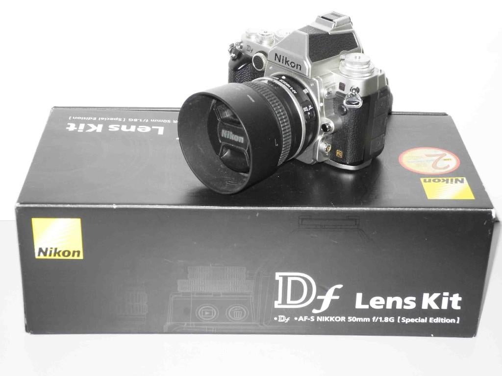 ≥ Nikon Df compleet mint in doos speciaal classic edition 50mm