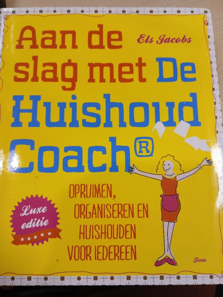 Aan de slag met de huishoudcoach luxe editie, Verzenden, Zo goed als nieuw, Jacobs, Els, Overige onderwerpen