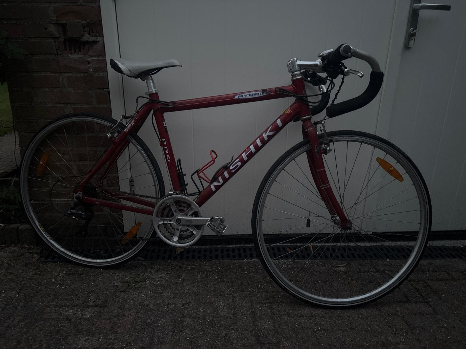 Nishiki oude racefiets, 28 inch, Gebruikt, Staal, Velgrem
