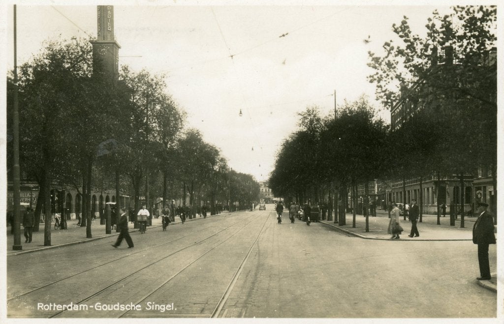 Rotterdam Ansichtkaart, Ophalen of Verzenden, 1920 tot 1940, Zuid-Holland