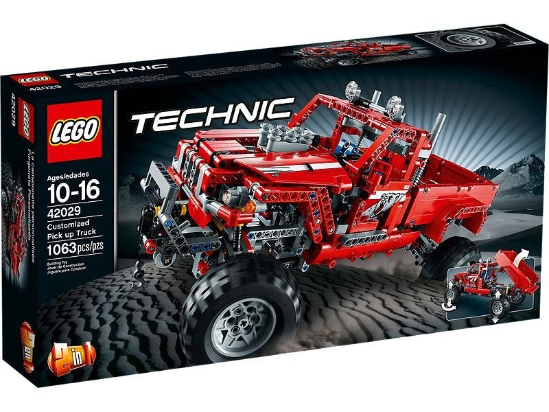 Lego Technic Customized Pick up Truck nr 42029, Lego, Lego, Lego, Nieuw